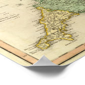 Poster Angleterre, Pays de Galles, Ecosse (Coin)