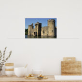 Poster Angleterre, Sussex, Château de Bodiam. (Cuisine)