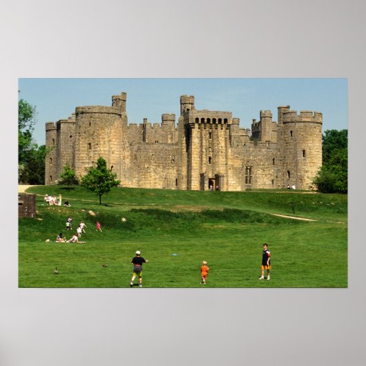 Poster Angleterre, Sussex, Château de Bodiam. 2 (Devant)