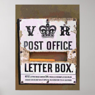 POSTER ANGLETERRE VICTORIENNE