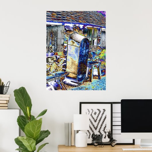 POSTER ANGLETERRE VICTORIENNE (Bureau à domicile)