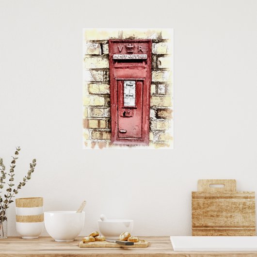 POSTER ANGLETERRE VICTORIENNE (Cuisine)