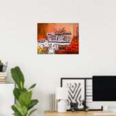 POSTER ANGLETERRE VICTORIENNE (Bureau à domicile)