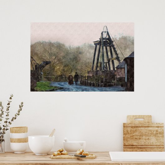 POSTER ANGLETERRE VICTORIENNE (Cuisine)