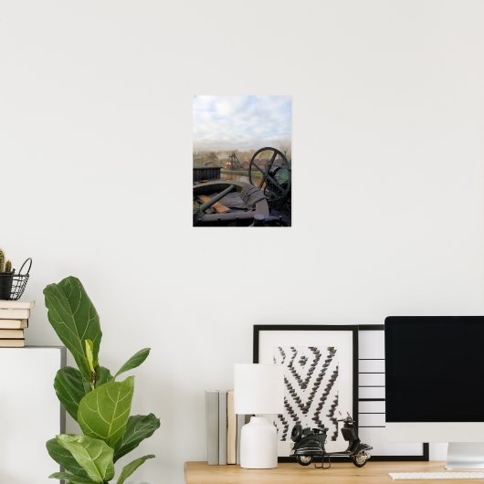 POSTER ANGLETERRE VICTORIENNE (Bureau à domicile)