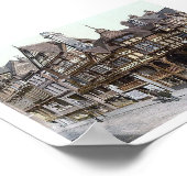 Poster Angleterre vintage des années 1890 (Coin)