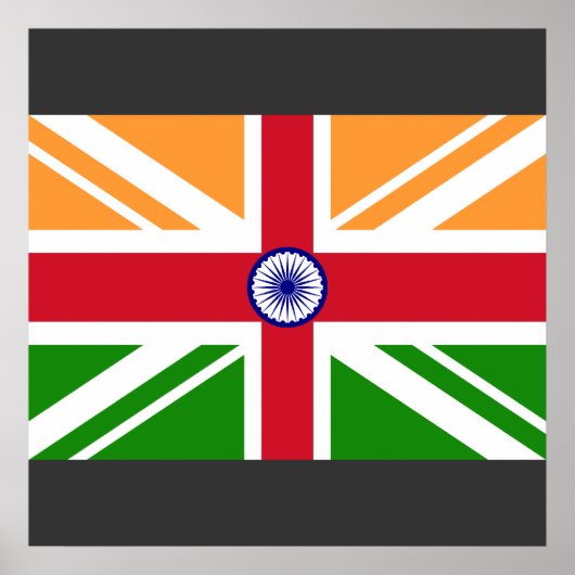 Poster Anglo Indian Indentity, Inde (Devant)