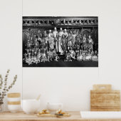 Poster Anglo-Saxon Lodge, 1902 (Cuisine)