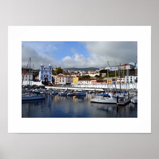 Poster Angra do Heroismo : Açores (Devant)