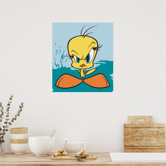 Poster Angry TWEETY™ (Cuisine)