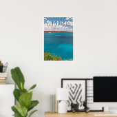 Poster Anguilla : L'île paradisiaque aux plages de rêve (Bureau à domicile)