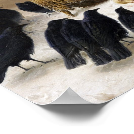 Poster Anguish par August Friedrich Albrecht Schenck (Coin)