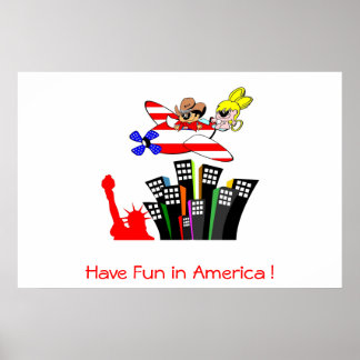 Poster Angy und Roy erobern Amerika