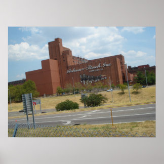 Poster Anheuser-Busch à St. Louis !