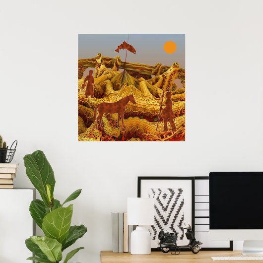 Poster Anid d'or (Bureau à domicile)