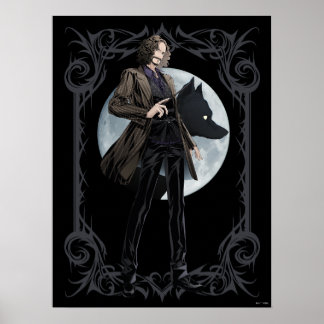 Poster Animagus noir Anime Sirius
