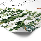 Poster Animal à feuillage persistant Winter Onederland Ph (Coin)