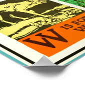 Poster animal Abc Alphabet - Carte de l'aide pédag (Coin)