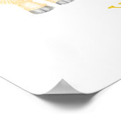 Poster Animal ABC Y est pour l'impression de yak (Coin)