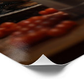 Poster animal amusant Poster Chef Cuisine écureuil (Coin)