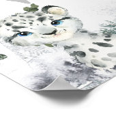 Poster Animal arctique Onederland 1er anniversaire Milles (Coin)