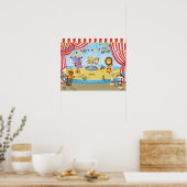 Poster Animal Circus (Cuisine)