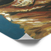 Poster Animal Dapper | Kitty dans les lunettes de soleil (Coin)