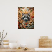 Poster animal d'automne (Cuisine)