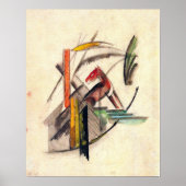 Poster Animal de Franz Marc, Art de l'expressionnisme Vin (Devant)