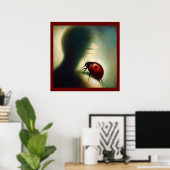 Poster Animal de l'esprit Ladybug 1 (Bureau à domicile)