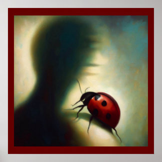Poster Animal de l'esprit Ladybug 1
