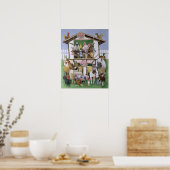 Poster Animal Playhouse (Cuisine)