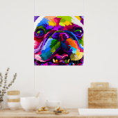 Poster Animal pop-art (Cuisine)