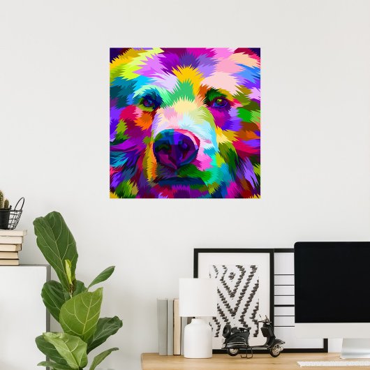 Poster Animal pop-art