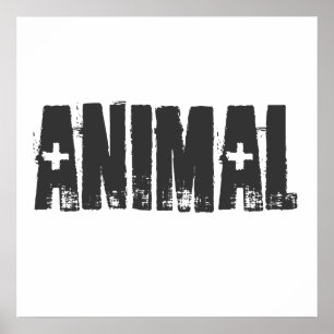 Poster Animal - Salle de gym Fitness
