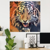 Poster Animal sauvage (Bureau à domicile)