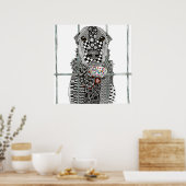 Poster animal Shelter Dog 24"x 24" (Cuisine)