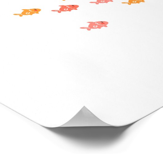 Poster Animal World carte du monde décalcomanie po (Coin)