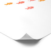 Poster Animalier Carte du Monde Autocollant Mural  (Coin)