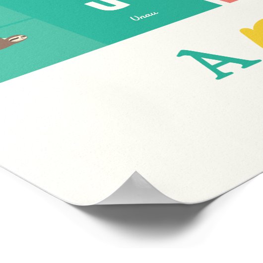 Poster Animalphabet (Coin)