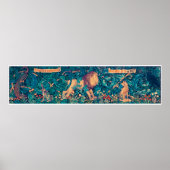 Poster Animals dans The Forest, William Morris (Devant)