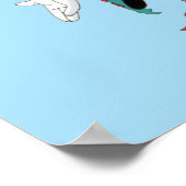 Poster Animaniacs | Graphique de la carte du monde de Yak (Coin)