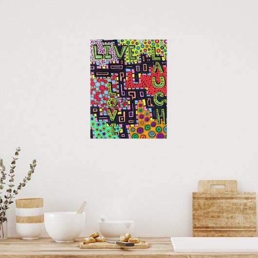 POSTER ANIMATION LIVE LOUGH LAUGH (Cuisine)