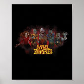 Poster Animation Zombies Undead Heroes And Villains (Devant)