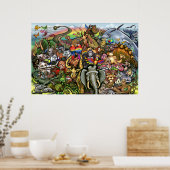 Poster Animaux (Cuisine)