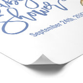 Poster Animaux australiens | Bienvenue du Baby shower Kan (Coin)