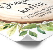 Poster Animaux australiens Verdure Baby Diaper Raffle (Coin)