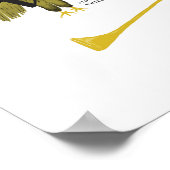 Poster Animaux avec profession Alphabet (Coin)