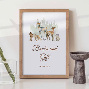 Poster Animaux Books et Symbole Cadeau