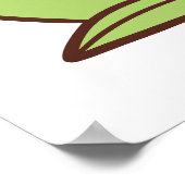 Poster Animaux caricaturaux mignons - Giraffe, Lion & Sin (Coin)